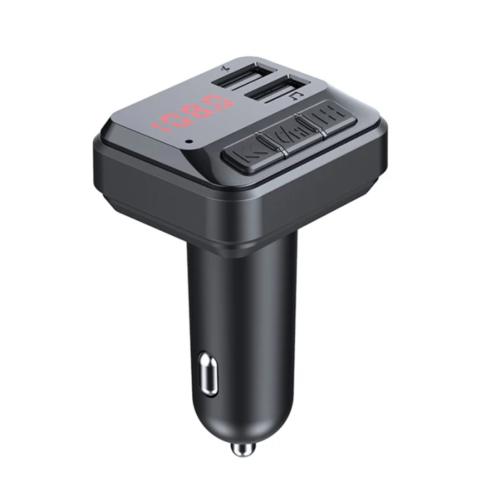 Двойной USB Bluetooth автомобильный телефон зарядное устройство MP3 музыкальный плеер приемник комплект со светодиодный дисплей SP99