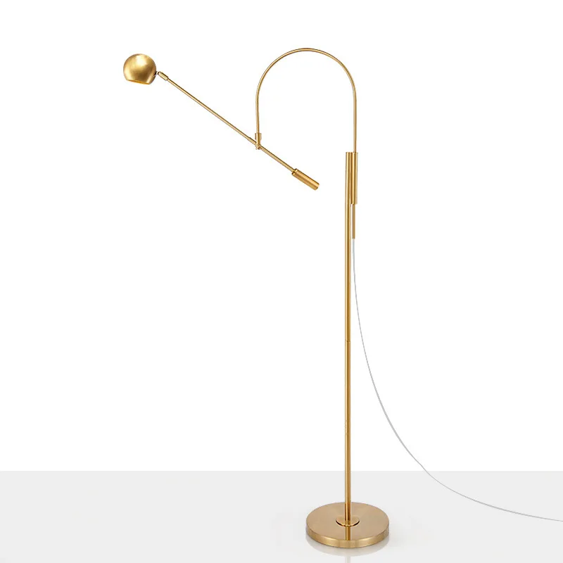 

Concise Post Modern Originality Hardware A Living Room Floor Lamp Arts Bedside Bedroom Study Designer Floor Lamp