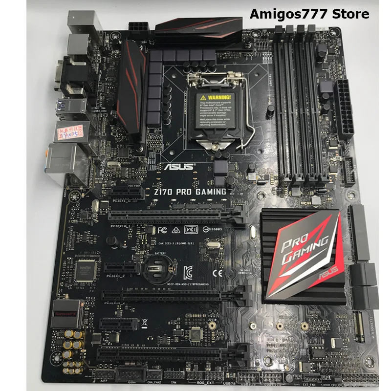 LGA 1151 DDR4 ASUS Z170 PRO игровой рабочего Материнская плата Z170 LGA 1151 для Core i7 i5 i3 DDR4 64G USB3.0 M.2 материнская плата