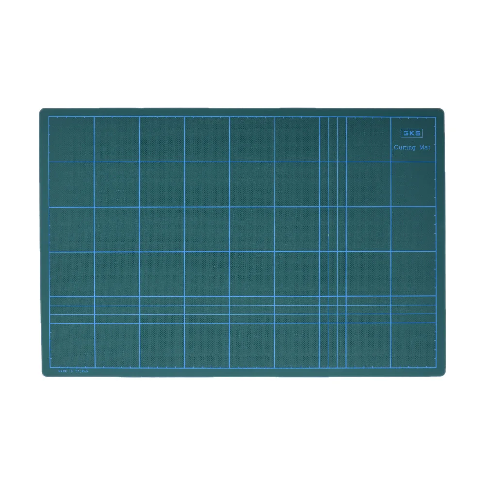

Aibecy GKS PVC A3 Cutting Mat Manual DIY Tool Cutting Board Double-sided Self-healing Cutting Pad 5cm Grids Patchwork Tools