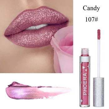 

Lip Gloss Base Metallic Diamond Liquid Lipgloss Lip Tint Sparkling Cosmetic Focallure Lipstick Moisturizing Make Up TSLM1