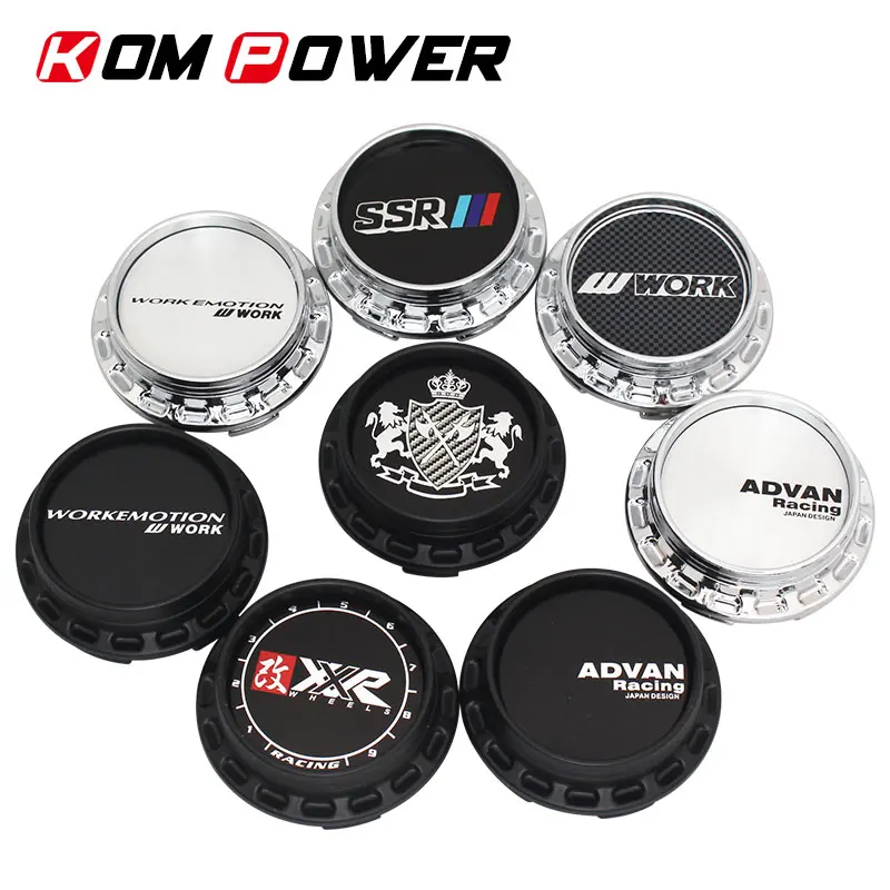 4pcs work emotion wheel caps for rims 67mm OD/62mm ID ssr hub xxr center cap advan racing rim covers on wheels | Автомобили и