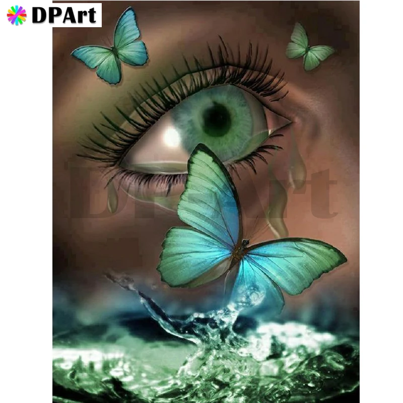 Алмазная картина 5D полный квадрат/Круглый сверлильный глаз Daimond Стразы вышивка