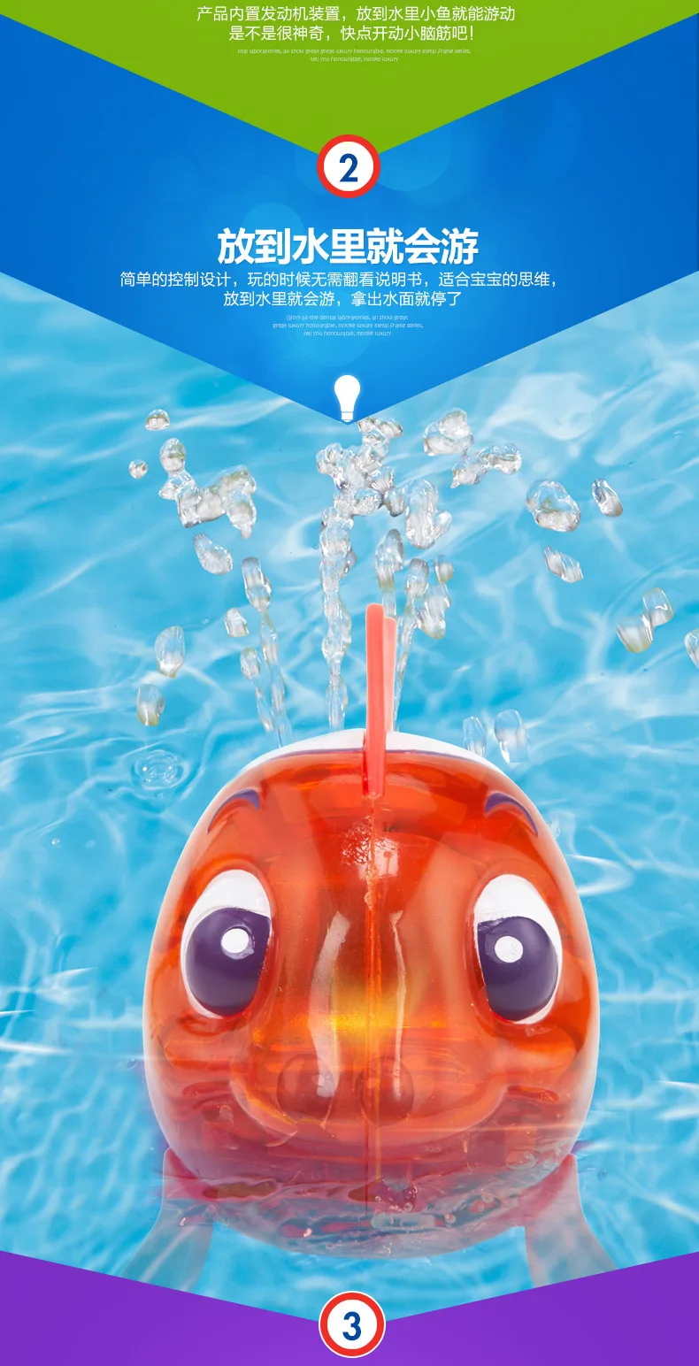 Америка Little Tikes океаны серии Детские Игрушки для ванны дети играть с водой Сияющий полезный продукт автоматический плавательный рыбы