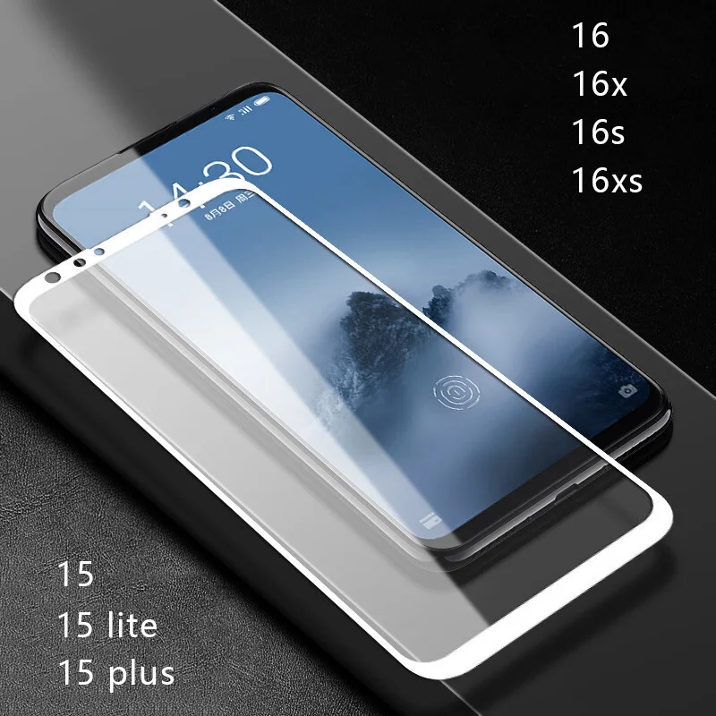 Чехол для телефона из закаленного стекла meizu 16 16x16 s 16xs 15 lite plus m15 защитные