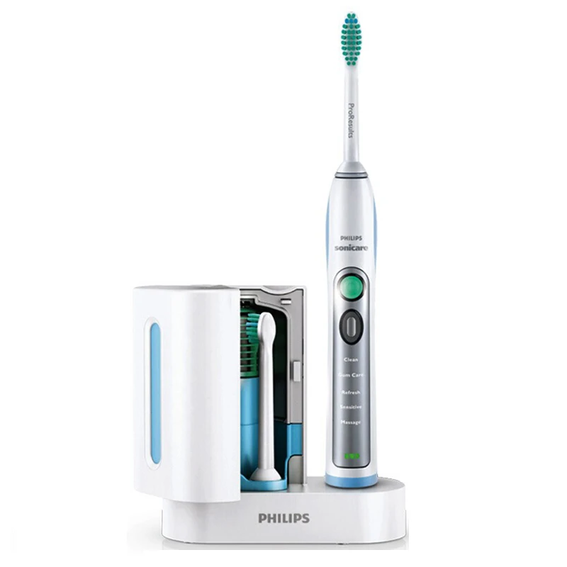 Электрическая зубная щетка Philips Sonicare HX6972/10 умный таймер и Quadpacer звуковая белого