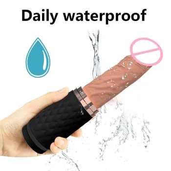 Remote Control Heating Telescopic Vibrators Automatic Sex Machine Adult Sex Products Big Dildo Vibrator Sex Toys for Woman 6