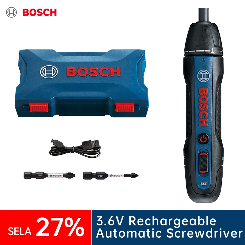 Bosch Go2 Electric Screwdriver 3.6V Rechargeable Automatic Screwdriver