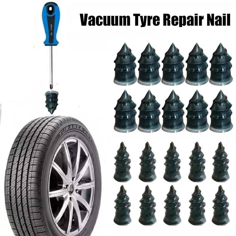 Vacuum Tyre Repair Nail Kit For Motorcycle Car Scooter Rubber Tubeless