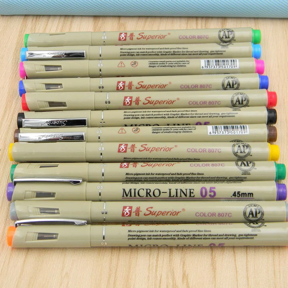 1pc 05mm Needle Drawing Line Micron Pen Art Markers
