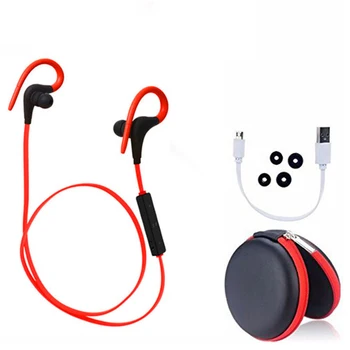 

Sport Running Bluetooth Earphone Earhook Stereo Wireless Headphone Noise Cancelling Headset Earbud For Smartphones Handfree Call
