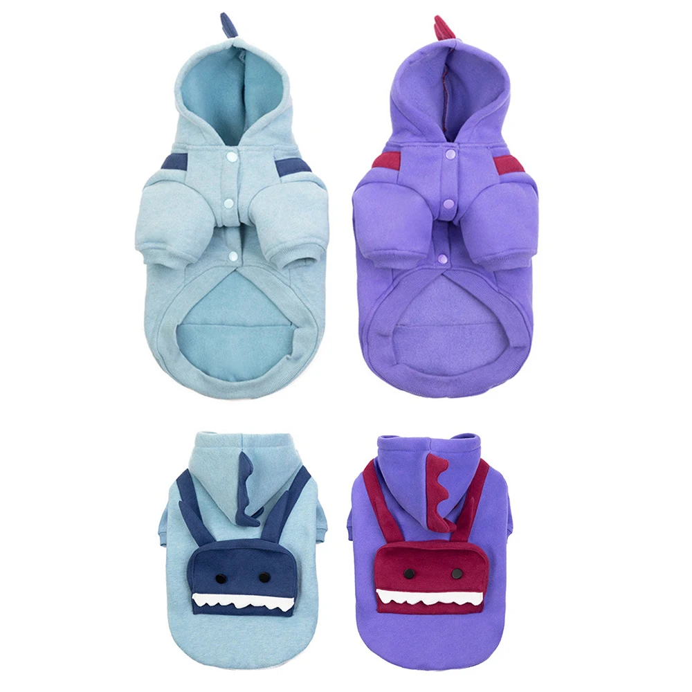 Одежда для маленьких домашних питомцев милый костюм робота собак зимнее теплое