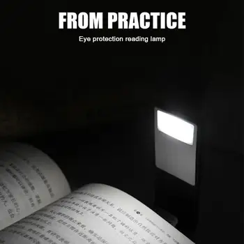 

Durable LED Book Light Easy to Carry Dimmable Mini Clip on LED Book Reading Flexible USB Rechargeable Lamp Home Corridors
