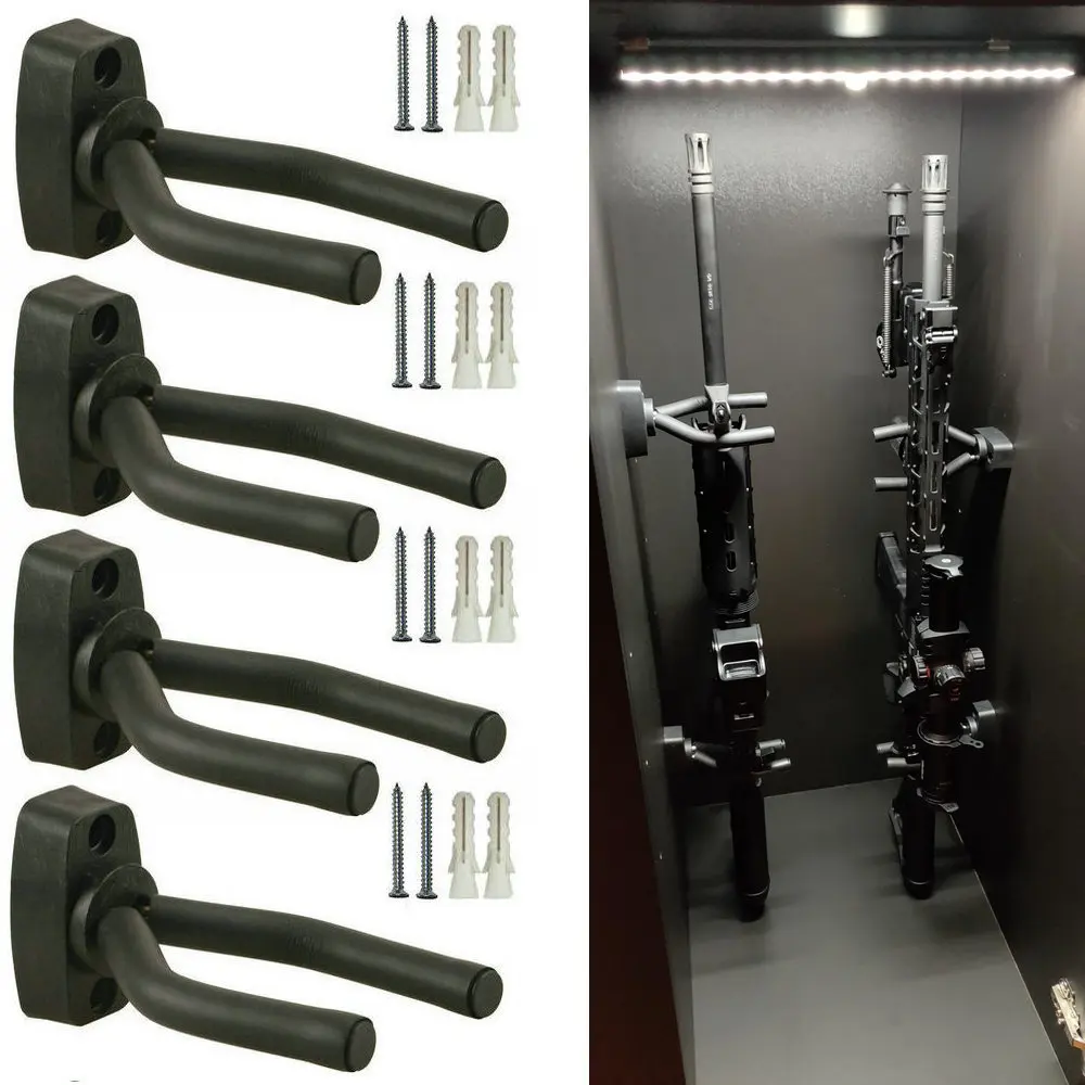 Gun Racks Wall Mount Gun Storage Display Hanger Hook for Rifles