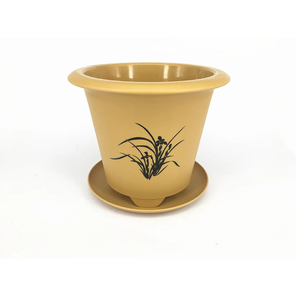 Lot De 2 Soucoupes En Céramique Pour Plantes - 12,2 Cm, 12,7 Cm, 15,2 Cm, 15 ,2 Cm, 17,8 Cm - Pour Intérieur Et Extérieur - Avec Dessous De Pot De Fleurs - 17,8 Cm - Vert Jaspe