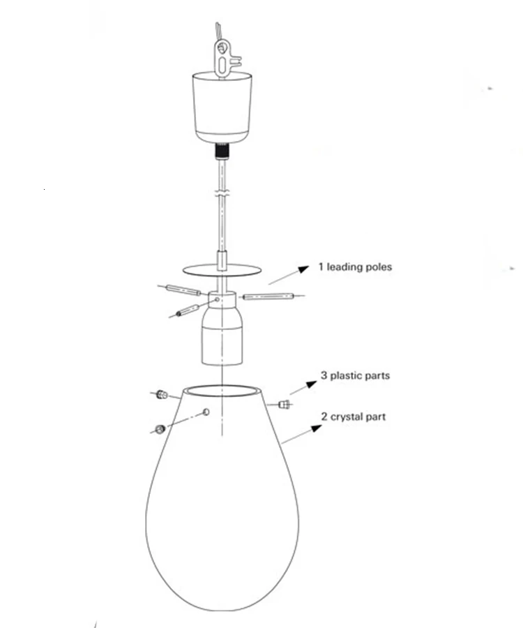 Led Modern Simple Lamp Vintage Hotel Silver Glass Pendant Light For Indoor Kitchen Dining Bar lustre pendente