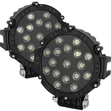Круг 51 w led дальнего света/лампа/инспекционная лампа/рабочий свет/свет для внедорожного автомобиля