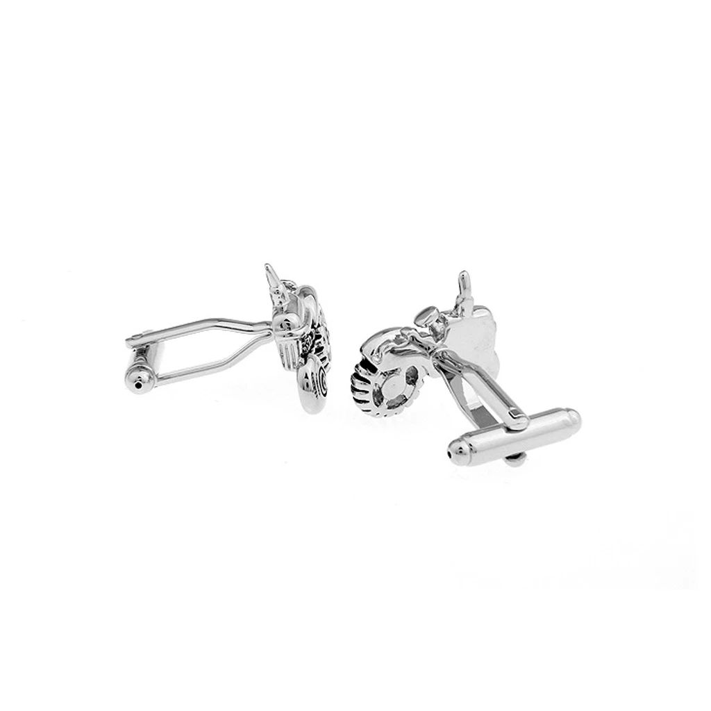 Mens Wedding Gift Cuff Links silver color Vintage Car Tractor Shaped Cufflinks Tie Clips for wedding gifts graduations