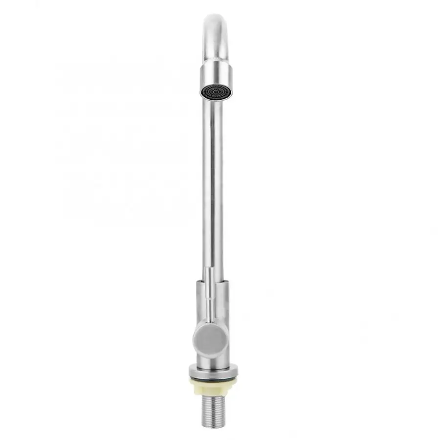 

G1/2in Household Kitchen Bathroom Single Cold Type Water 360 Degree Rotatable Stainless Steel Faucet Fine Quality