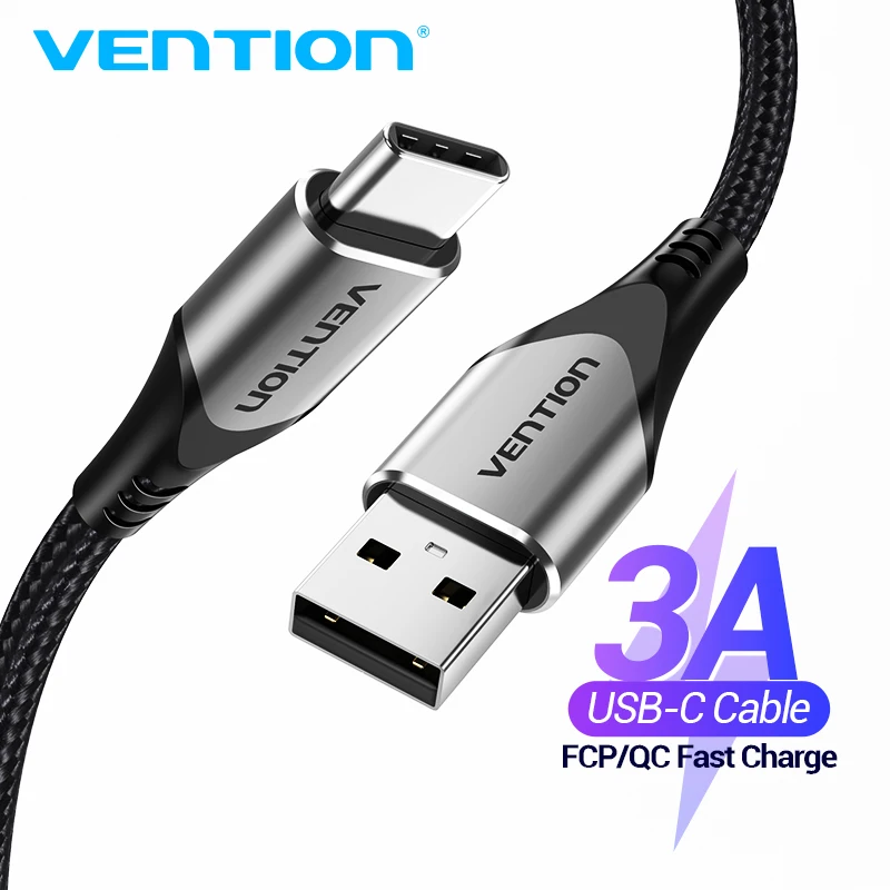Vention USB Type C Cable 3A Charger Cable Fast Charging for Samsung S10 S9/Xiaomi mi9 10 pro/Huawei USB C Mobile Phone Cables|Mobile Phone Cables|   - AliExpress