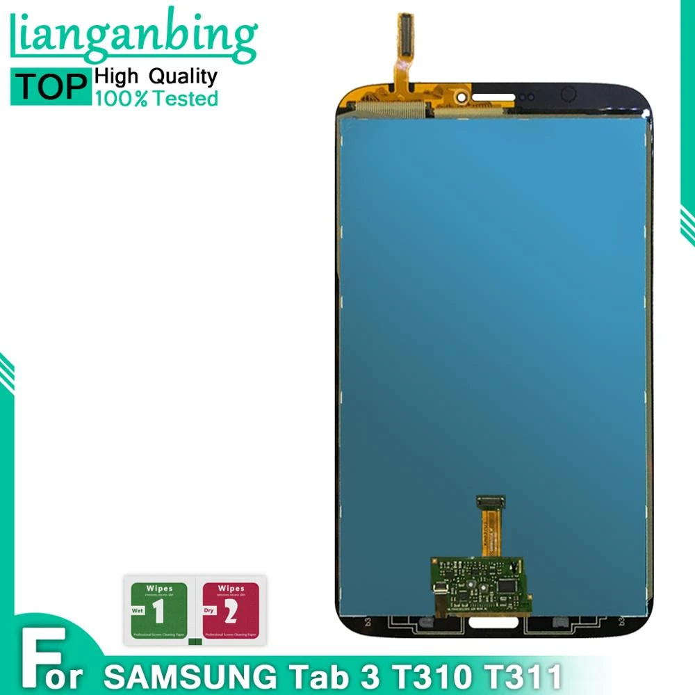Para Samsung Galaxy Tab 3 8.0 Toque Screen Digitizer Vaso Panel Negro T310 T311 Para Samsung Galaxy Tab 3 8.0 Toque Screen Digitizer Vaso Panel Negro T310 T311