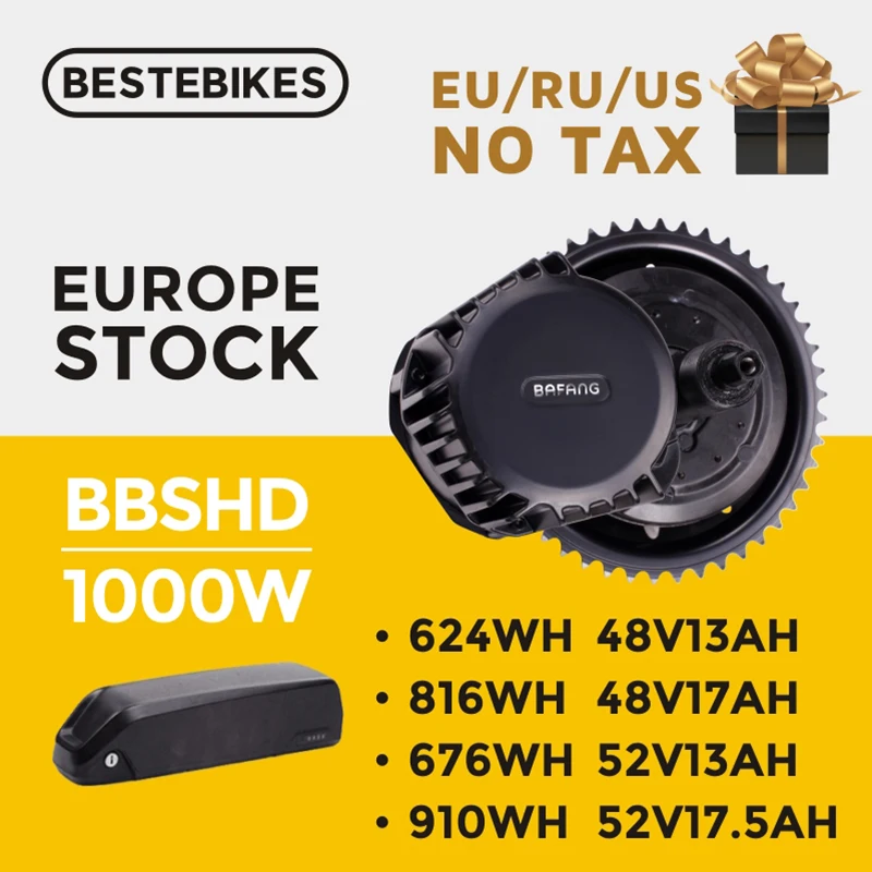 Bafang двигатель Bafang BBSHD BBS03 48V1000w Средний привод двигателя ebike Электрический Мотор велосипед конверсионный комплект bbs03 52V17.ah батарея samsung Bafang двигатель Bafang BBSHD BBS03 48V1000w Средний привод двигателя ebike Электрический Мотор велосипед конверсионный комплект bbs03 52V17.ah батарея samsung