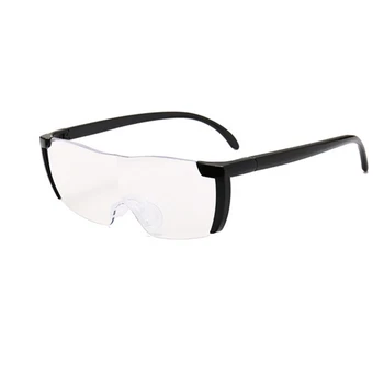 Gafas de Lupa para presbicia, lentes de aumento de 250 grados, a la moda, portátiles