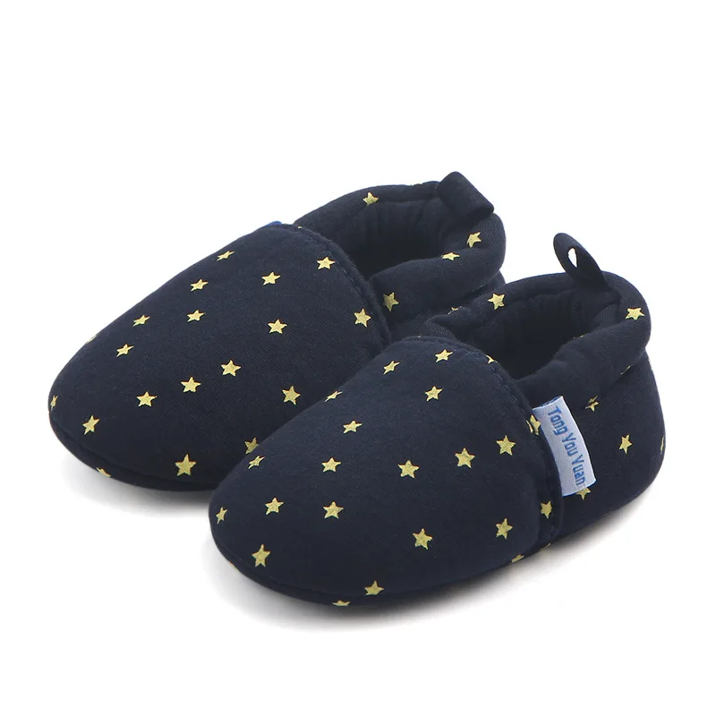 

Spring And Autumn New Style Soft Bottom Baby Not Afford Shoes Star Anti-slip BABY'S Shoes Baby Shoes 0-1-Year-Old