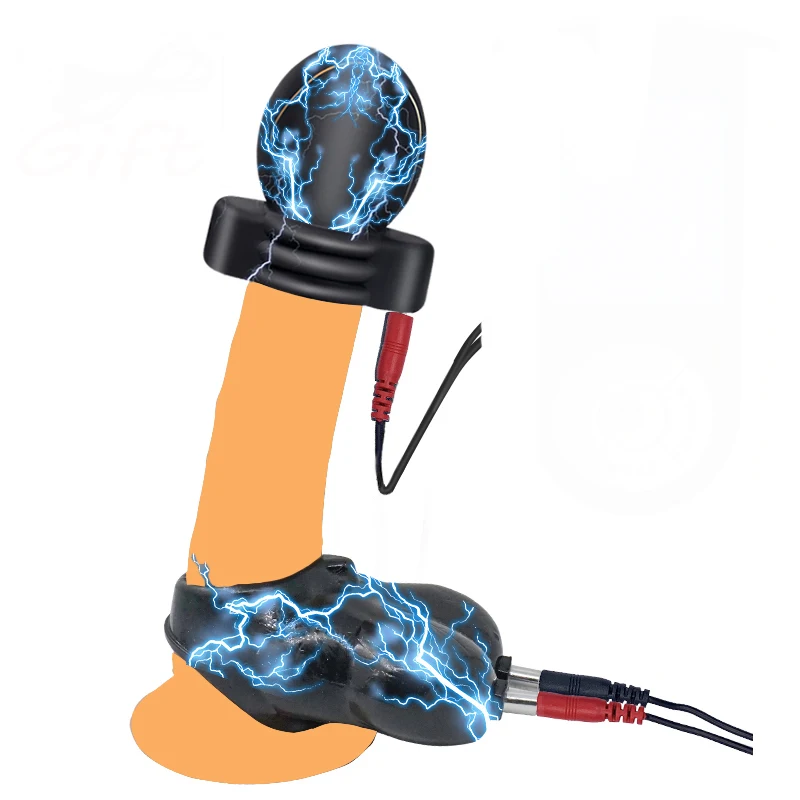 Power Box 20 Modes Taser Electric shock Anal Butt Plug Peni Ring Urethra Plug Nipple Clips Vaginas For Men electro sex toys,electric sex toys,penis rings