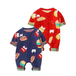 Pull barboteuse pour nouveau né, combinaison pour bébé, fille et garçon 