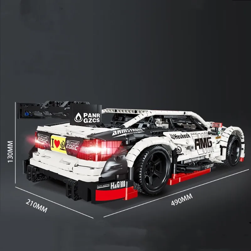 Новый спортивный автомобиль MOC C63 AMG Радиоуправляемый функция мощности двигателя