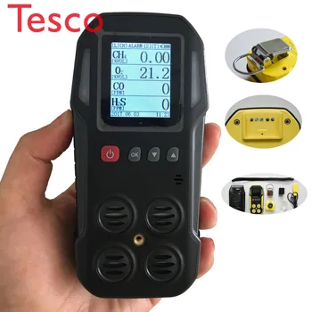 

IP67 Portable Multi 4 Gas Detector H2S CO O2 LEL