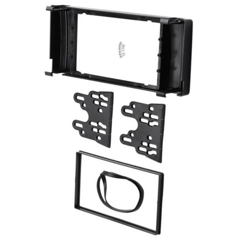 Двойной 2 DIN радио фасции для X5 (E53) 5 (E39) стерео рамка Facia панель DVD CD Dash Mount Kit |