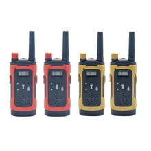 1 пара Walkie Talkies Упражнение практическая способность цвет познание Дети 2-Way Радио беспроводной коммуникатор открытый домофон