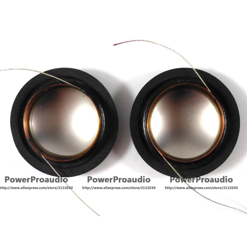 2pcs 25.4mm Imported Titanium Film + Silk Side Diaphragm 25 Core