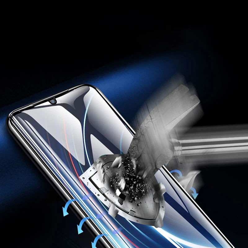 2в1 закаленное стекло для Samsung A50 A70 A20 A30 Защитная пленка экрана A20E A40 A30S A10