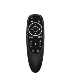 Télécommande vocale Fly Air Mouse G10S PRO 2.4G, 2.4G, Gyroscope rétroéclairé sans fil, apprentissage IR, pour Android TV Box H96 Max X3 