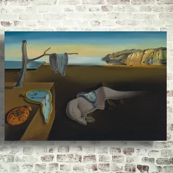 

Artwork Painting Salvador Dali Clocks Surreal Classic Poster Art Canvas Poster Room Decor (No Frame)