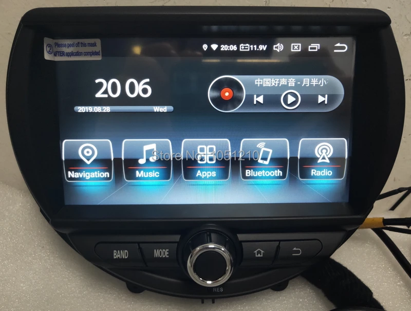 Perfect Ouchuangbo audio player gps navigation radio for mini F55 F56 F60 2014-2016 with android 9.0 system 8 core 4GB+64GB 6