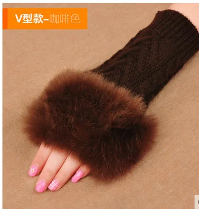 MS зимние стильные женские перчатки guantes для улицы, сохраняющие тепло, мягкие теплые перчатки, женские милые перчатки для девушек с сенсорным экраном - Color: as shown