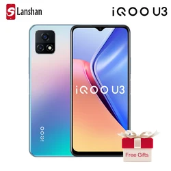 Новинка, мобильный телефон iQOO U3 5G, MTK Dimensity 800U 90 Гц, высокая частота обновления, пятислойная система охлаждения жидкостью, 5000 мАч, сотовый теле...