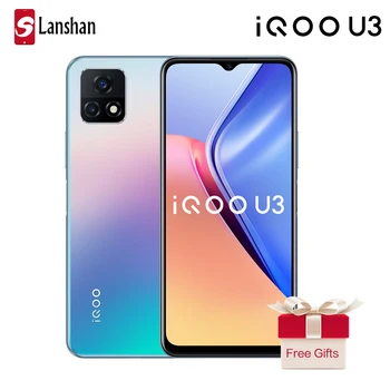 Перейти на Алиэкспресс и купить Новинка, мобильный телефон iQOO U3 5G, MTK Dimensity 800U 90 Гц, высокая частота обновления, пятислойная система охлаждения жидкостью, 5000 мАч, сотовый теле...