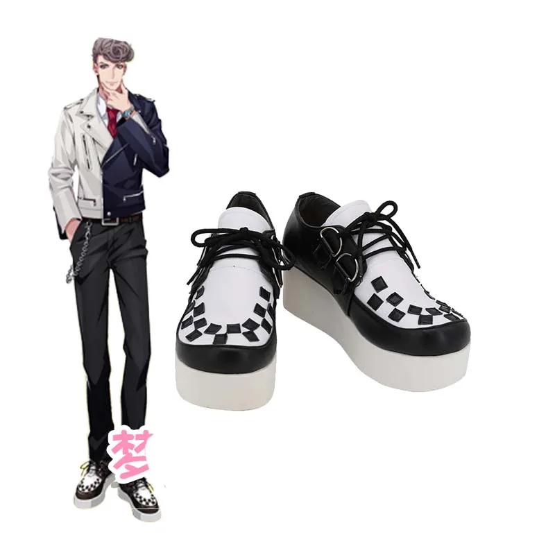 New Anime DRB Division Rap Battle Tragic Amaguni Hitoya Heaven Hell Cosplay boots Shoes customized | Тематическая одежда и