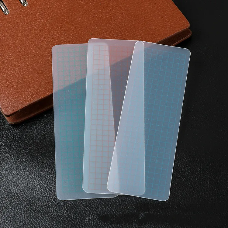 

Tape Dispensing Board DIY and Paper Tape Dispensing Piece 5*15CM Frosted Board Thickening Rounded Corners