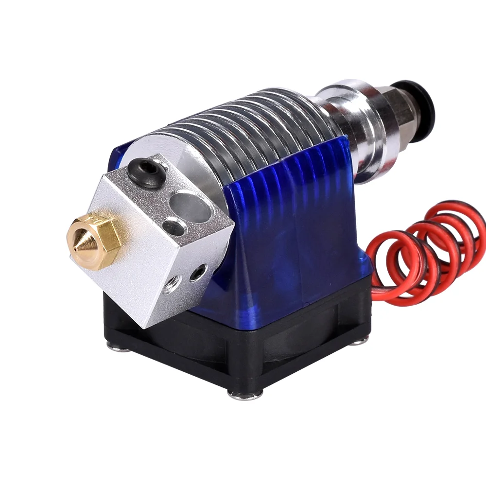 V5 нагревательный блок алюминиевый для V5 Hotend силиконовый носок крышка дистанционного экструдера 3d принтер E3D V6 j-головка Боуден радиатор PT100