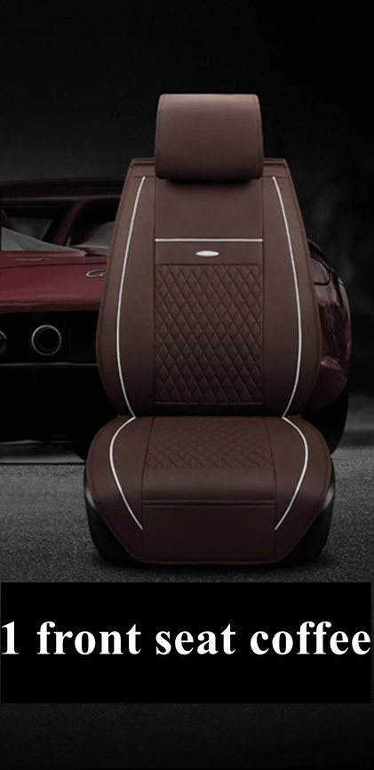 1 front seat coffee Dingdian чехол для автокресла для citroen ds4 ds5 c-crosser кактус c4 ds6 c2 c3 c5 c6 c4L Пикассо c4 aircross c-xr Триумф автостайлинг - Название цвета: 1 front seat coffee