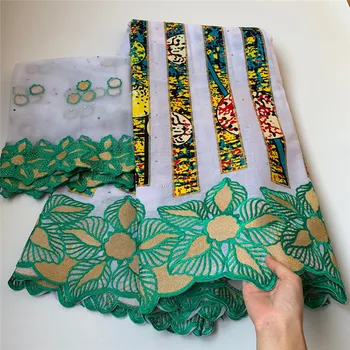 

7Y Swiss lace fabric 2020 heavy beaded embroidery African lace fabrics 100% cotton fabric Swiss voile lace in Switzerland 7L9177