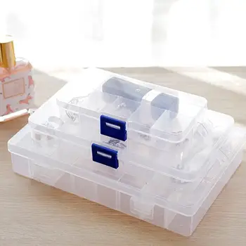 

Multifunctional Transparent Jewelry Storage Basket Storage Box Sundries Organizer Toys Storage Box Home Organizer