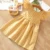 2020 New Summer Girls' Dress Strap Plaid Casual Без Рукавов Party Princess Dress Cute Children's Baby Kids Girls Clothing