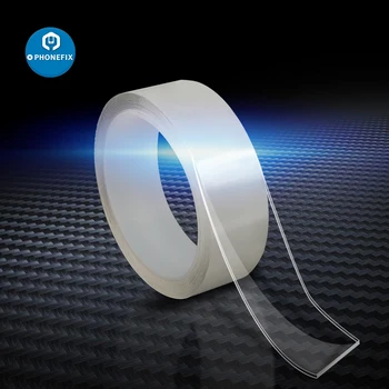 

3M Nano Magic Tape Double Sided Tape Reusable Use Nano Traceless Tape Washable Adhesive Loop Disks Tie Glue Gadget Home Tool